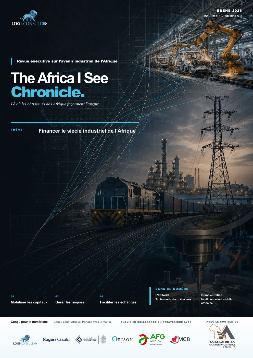The Africa I See Chronicle, Ébène 2026 French edition cover